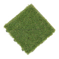 Fake Grass Deck Tile Flooring Anti-Rot Turf Grass Deck Tile DIY Interlocking Deck Flooring